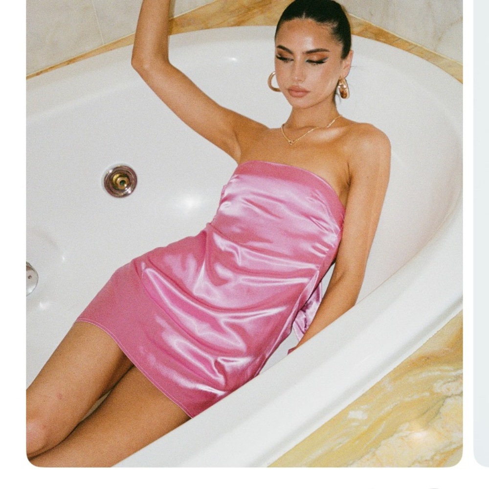 Shaya strapless dress